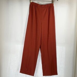 Vintage Rust Orange Pants Alfred Dunner Size 8